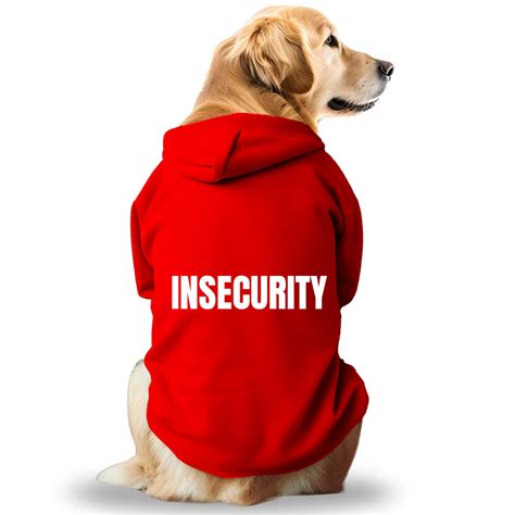 Buy Pawsindia Insecurity Hoodie for Dogs (Red) online at Supertails.com