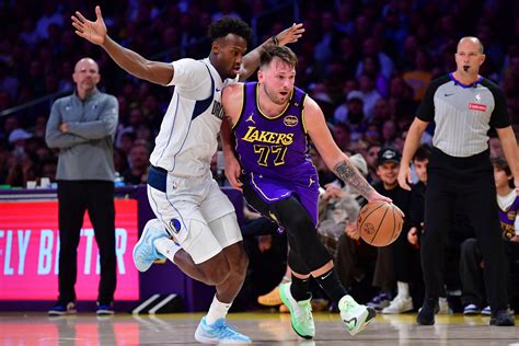 NBA: Luka Doncic's triple-double leads Lakers past Mavs in 1st meeting ...
