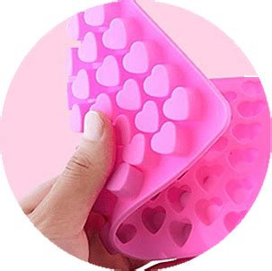 Silicon Mold Small Heart 55 Cavity - Artikamart || Art Vatika Institute