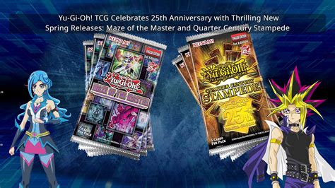 Yu-Gi-Oh! TCG Celebrates 25th Anniversary with Thrilling New Spring Releases: Maze of the Master ...