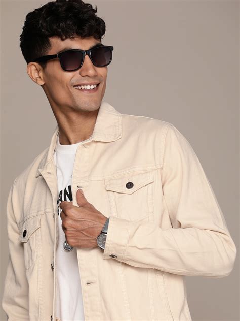 WROGN Spread Collar Slim Fit Pure Cotton Denim Jacket - Price History