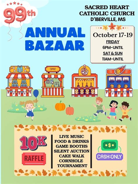 99th Annual Bazaar, 10446 Le Moyne Blvd, D'Iberville, MS, 17 October to ...