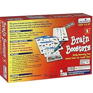 Creative's Educational Aids P. Ltd. Men's, Women's 0987 Brain Boosters ...