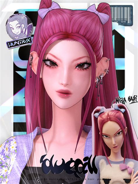 HUNTR/X MIRA hair (with Acc) + and Cup noodles! | x.bluepill.x in 2025 ...