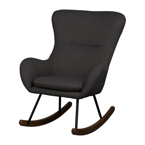 Quax Schommelstoel Basic Rocking Adult Black