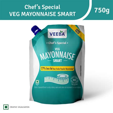 Chef's Special Veg Mayonnaise Smart (750G) – Veeba