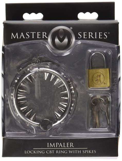Buy Master Series Impaler Locking CBT Ring with Spikes Online at ...