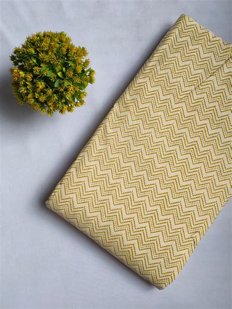 Sanganeri Print Pure Cotton Fabric - JBRFT2-48 – Jaipur Bazar