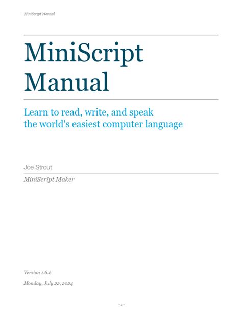 Image result for How to Make a Mini Script
