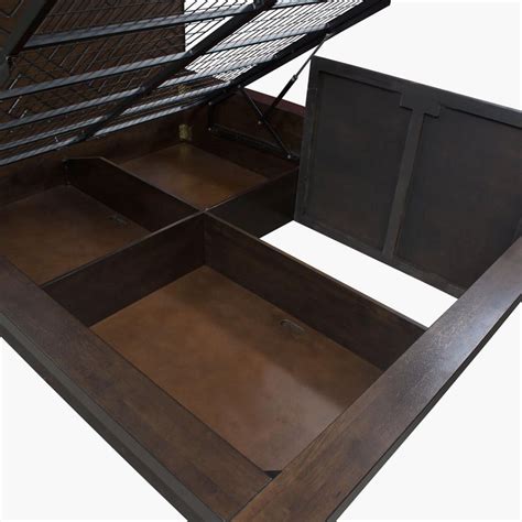 Buy Geneva Queen Bed with Hydraulic Storage from Home Centre at just ...