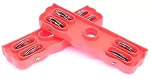 HRB MUSICALS PLASTIC KHADTAL IN (MULTI COLOURS) : Amazon.in: Musical ...