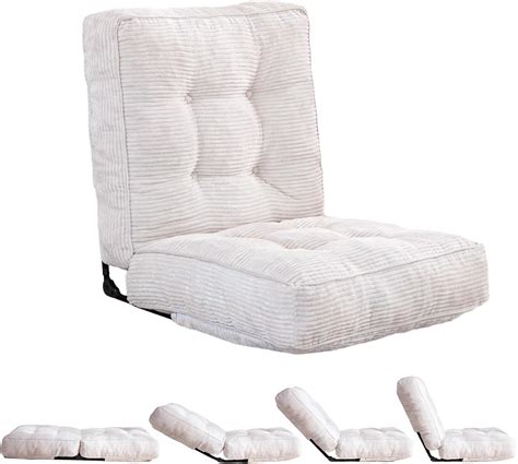 Amazon.com: MAXYOYO Adjustable Floor Chair with Back Support, Gaming ...