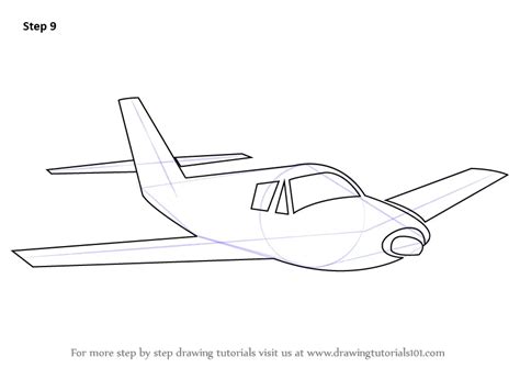 How to Draw Airplane Sketch (Airplanes) Step by Step ...