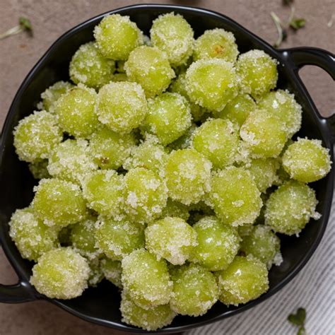 Candied Frozen Sour Grapes | Orchids + Sweet Tea