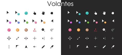 Курсор Volantes для Linux