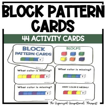 Image result for Pattern Block Activity Cards