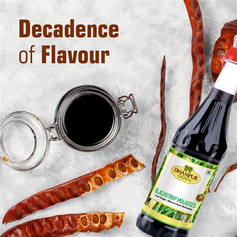 Blackstrap Molasses 800ml (Edible) – Dhampur Green
