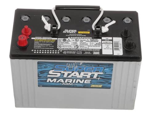 Super Start Marine Battery Group Size 24 24DCMJ, 08/08/2023