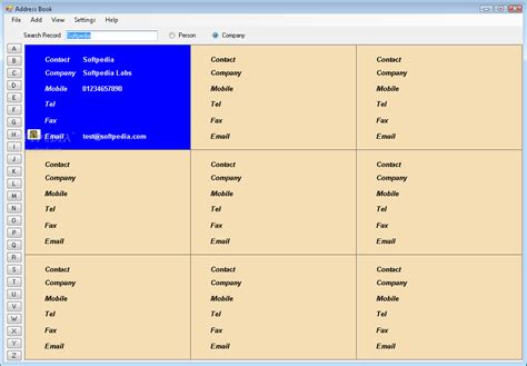 Image result for Address Book On PC