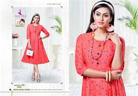 Mayra Presents Chocolate Vol 5 Stylish Kurtis