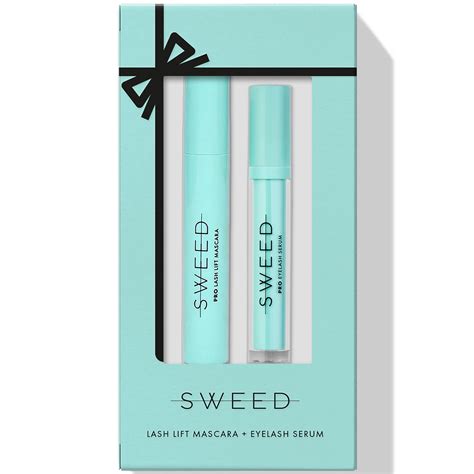 Sweed Lash Lift Mascara and Eyelash Growth Serum Set | LOOKFANTASTIC