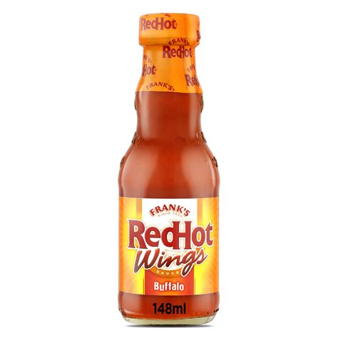 Frank's RedHot Buffalo Wings Hot Sauce 148ml | Table Sauce | Iceland Foods