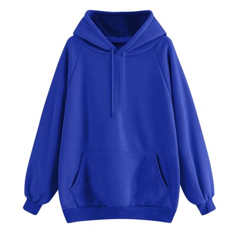 Baberdicy Sweatshirt for Women Clearance！Women's Casual Solid Color ...