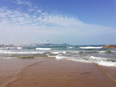 青岛海滩高清图片下载-正版图片500899610-摄图网