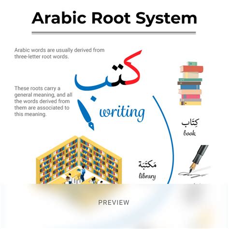 Roots Of Arabic Words - Letter Words Unleashed