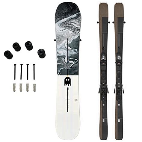 (8X PCS) Premium Snowboard or Ski Wall Mount Hanger Military Grade ...