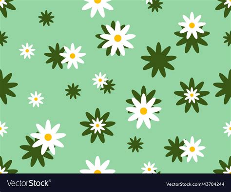 Cartoon Flower Pattern 的图像结果