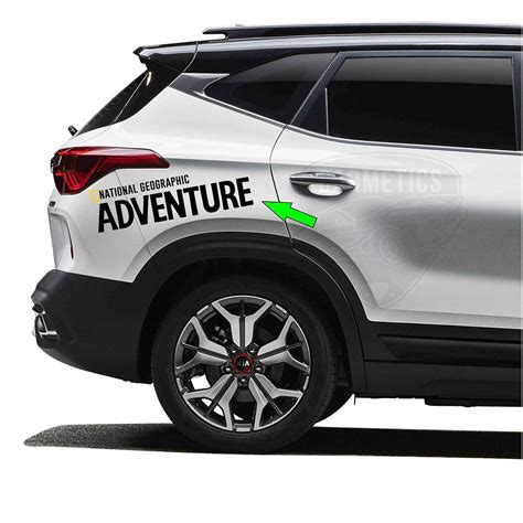 Carmetics NAT geo Adventure car Stickers - Wild Life Off-Road Decals ...