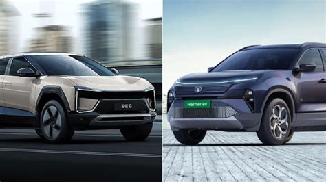 Tata Harrier EV vs Mahindra BE 6 Comparison - Specs & More!