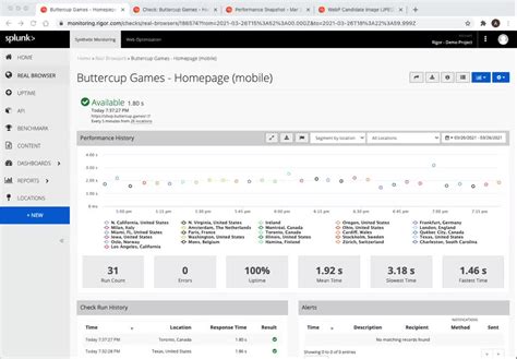 Image result for Splunk Synthetic Monitoring