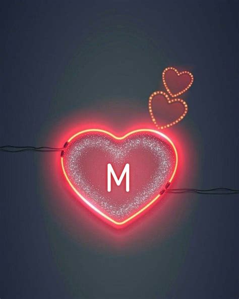 Cute M Name Wallpaper