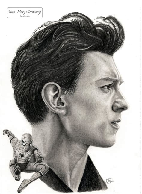 Hi everyone, what do you think of my drawing of Tom Holland? Let me ...