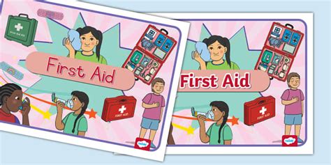 First Aid Display Poster