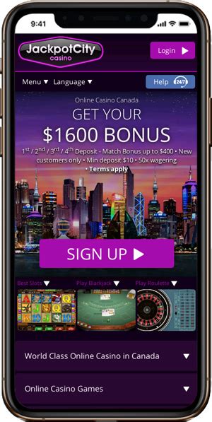 jackpot city app download free,from slots to table games
