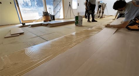 White Plywood Flooring
