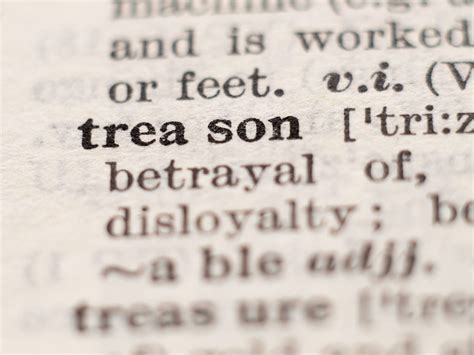 Sedition, Insurrection, Coup, and Treason: What These Words Really Mean ...