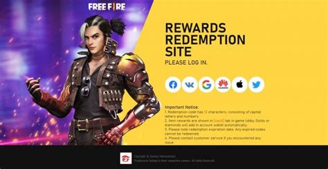 Image result for Free Fire Official Redeem Code