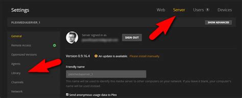 Image result for Library Update Required Plex