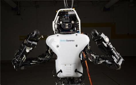 谷歌“阿特拉斯”大型机器人 身高1.88米_天极网