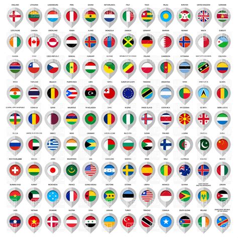 Country Flags Vector Pack at Randy Eubanks blog