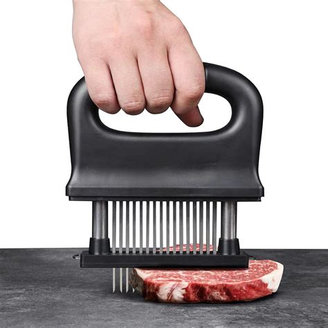 Amazon.com: PLbsE Meat Tenderizer Tool,Meat Tenderizer Needle,48 Blade ...