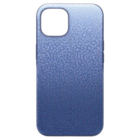 High smartphone case, Color gradient, iPhone® 14, Blue | Swarovski