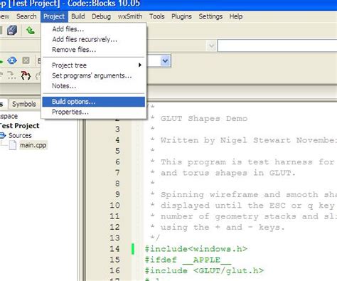 Image result for How to Use OpenGL On Code Blocks