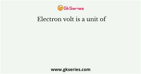 Electronvolt 的图像结果