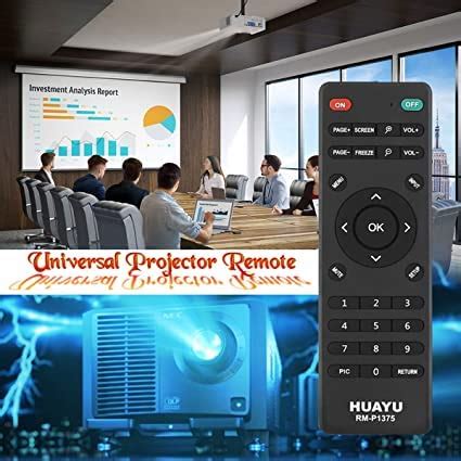 Buy Universal Remote Control for Projectors of All Brands with 2 Step ...