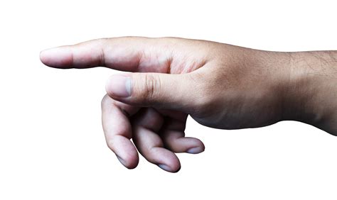 Finger Pointing At You Png
